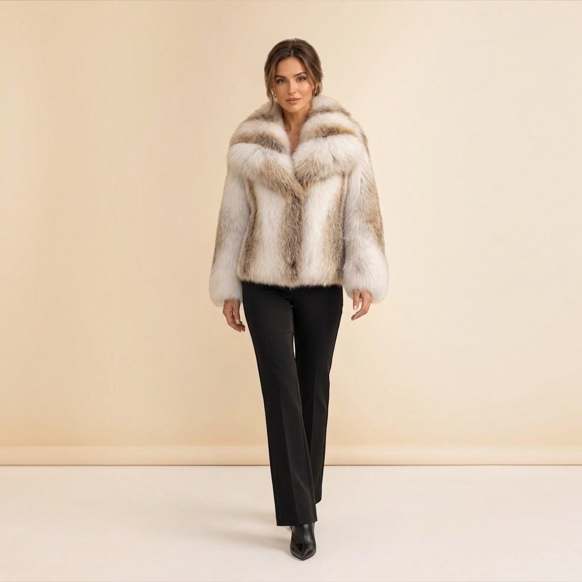 Natural Shadow Fawn Fox Jacket