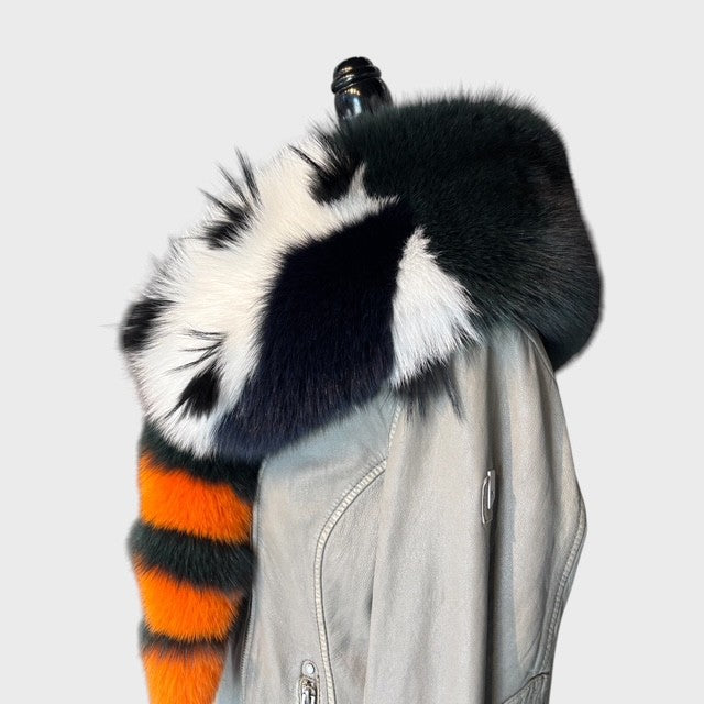 Fox Scarf Multi Color