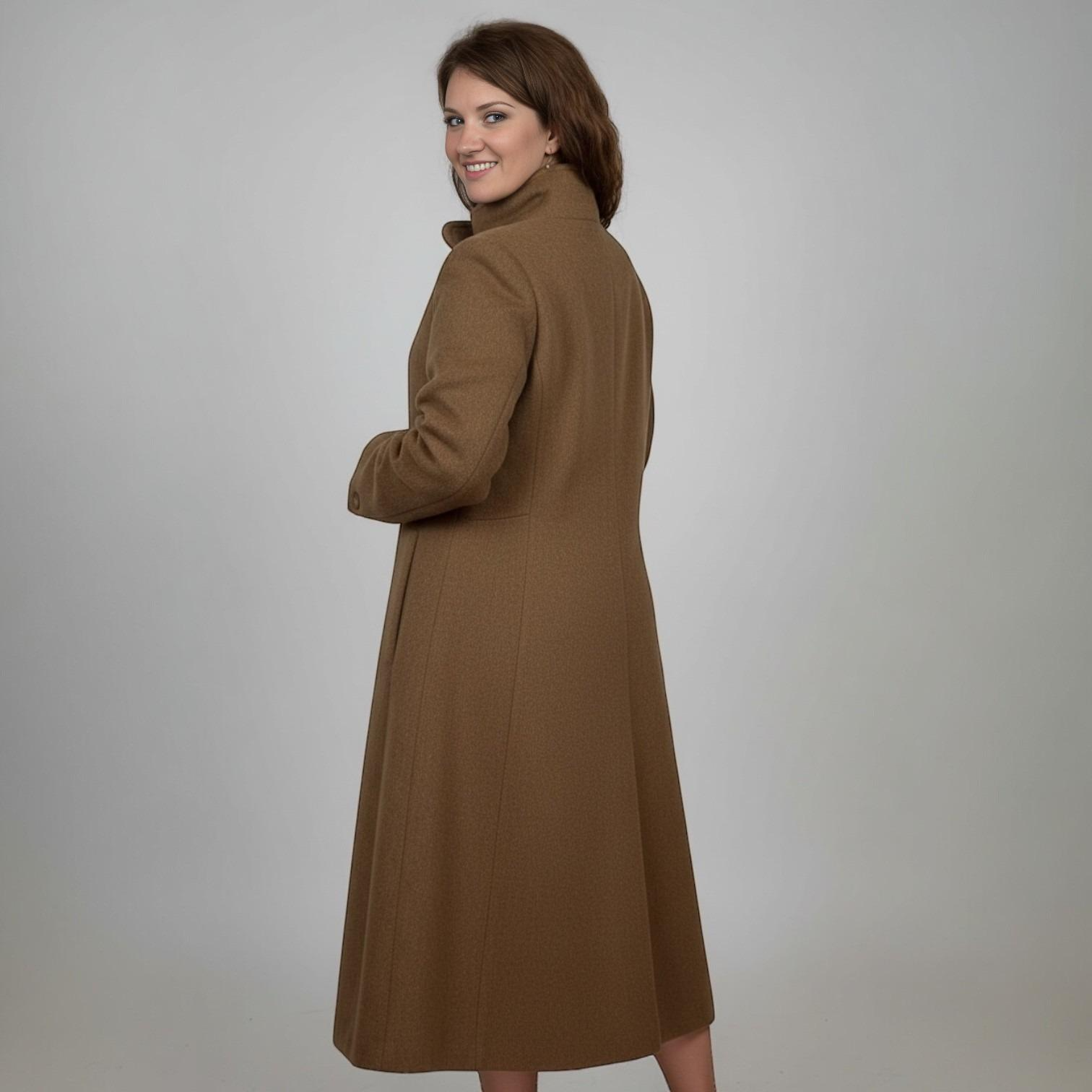 Cashmere and Wool Blend Coat