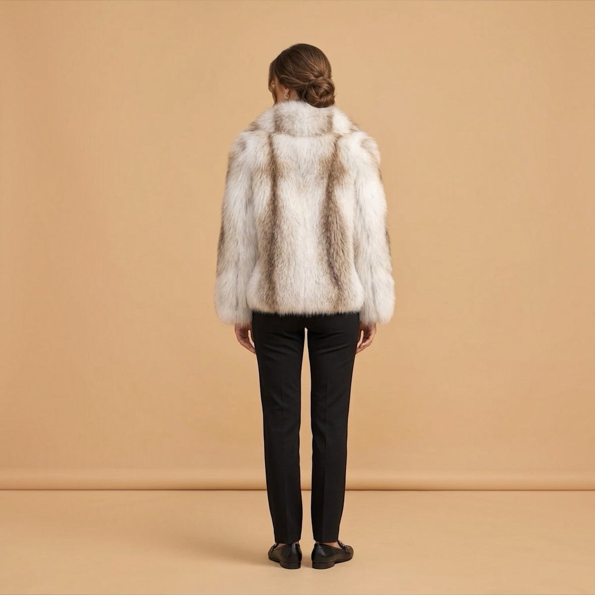 Natural Shadow Fawn Fox Jacket