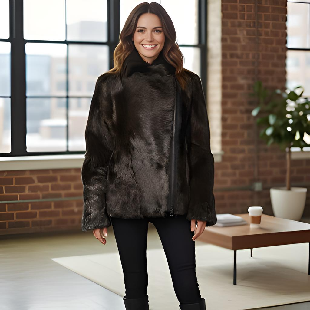 Spanish Shearling Short Jacket