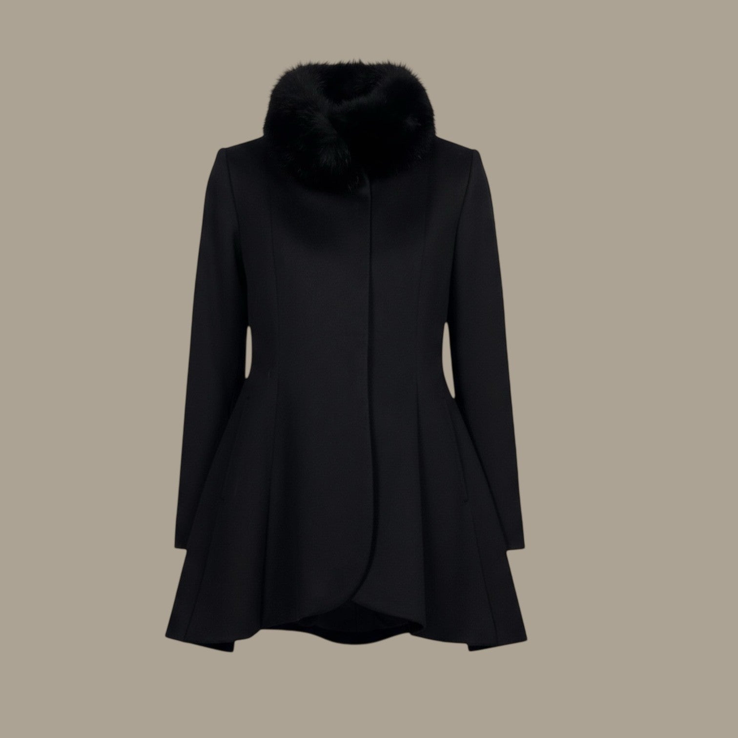 Loro Piana Superfine Wool Jacket - Fox Collar