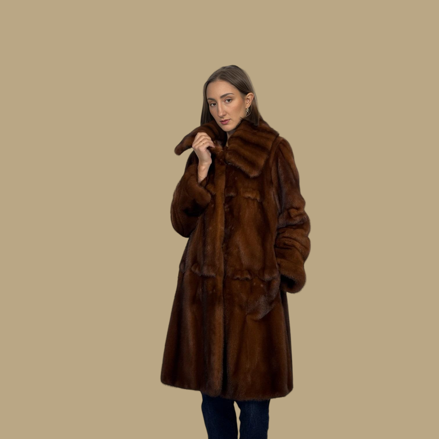 Demi Buff Skin on Skin 7/8 coat