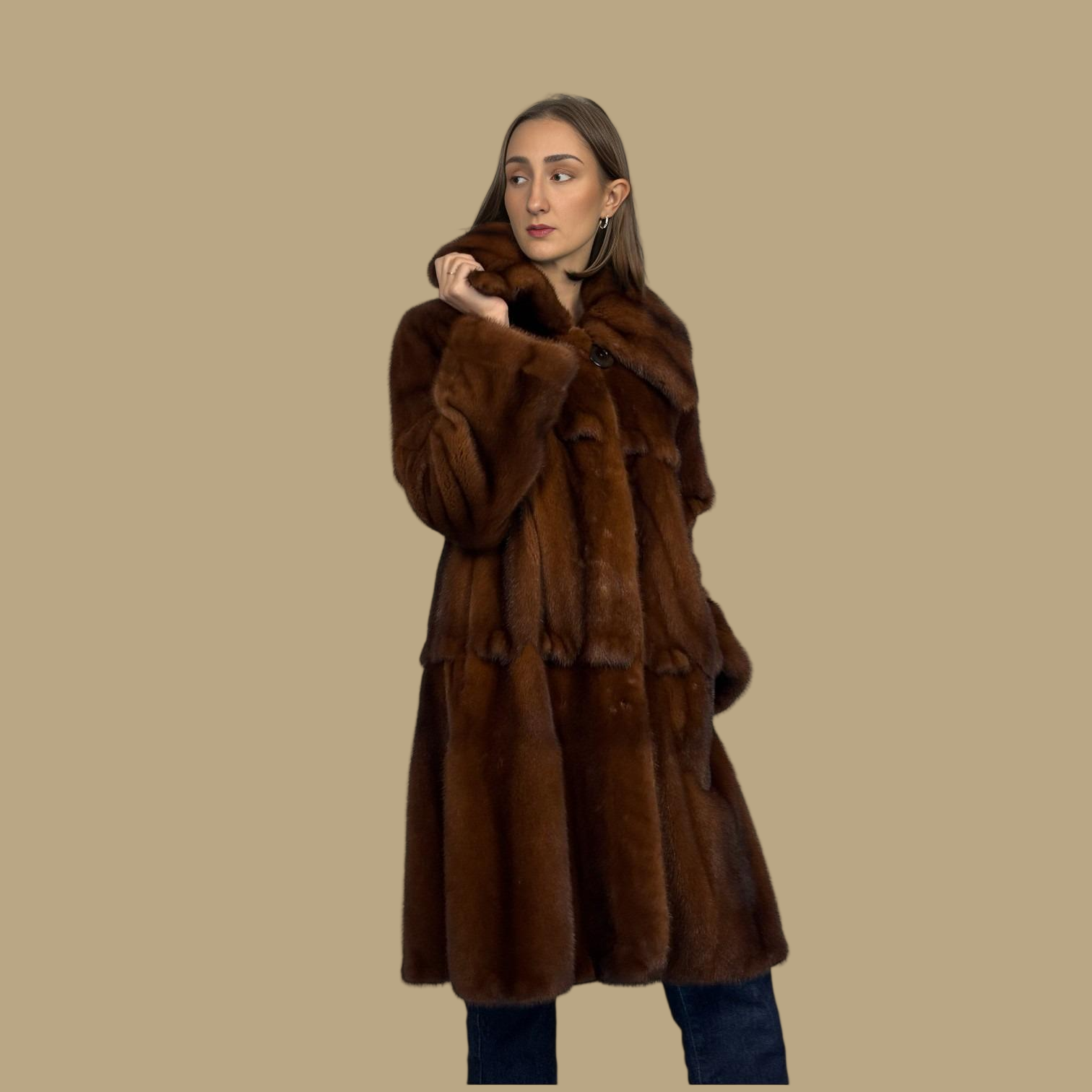 Demi Buff Skin on Skin 7/8 coat