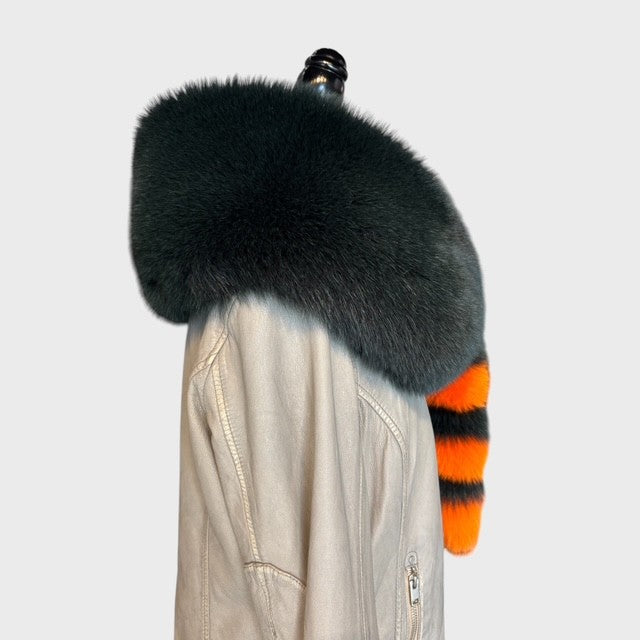 Fox Scarf Multi Color