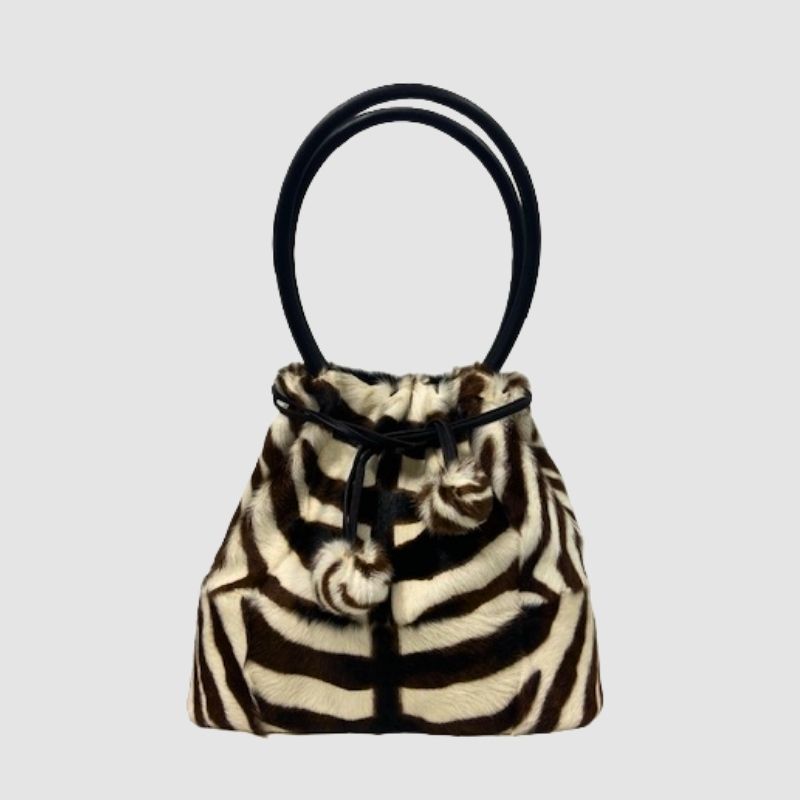 Animal Printed Cow Hide Purse