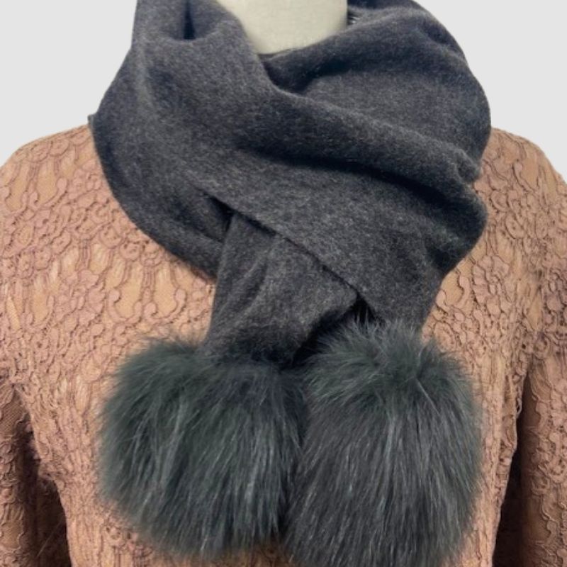 100% Cashmere Scarf 27cm wide by 180cm long