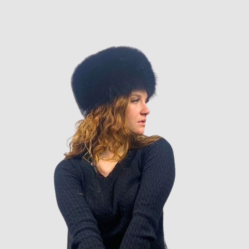 Fox Hat Pillbox Style