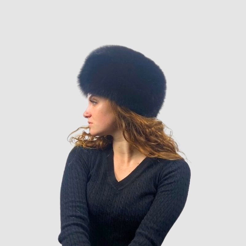 Fox Hat Pillbox Style
