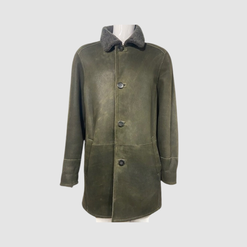 Men's Curly Shearling Jacket
