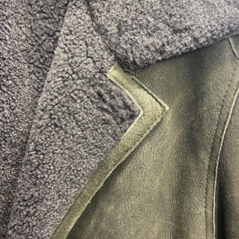 Men's Curly Shearling Jacket