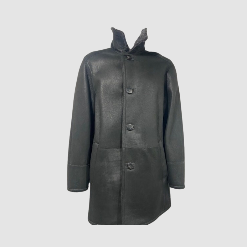 Men's Curly Shearling Jacket