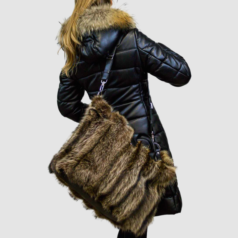 Raccoon Luxe Bag Leather Strap
