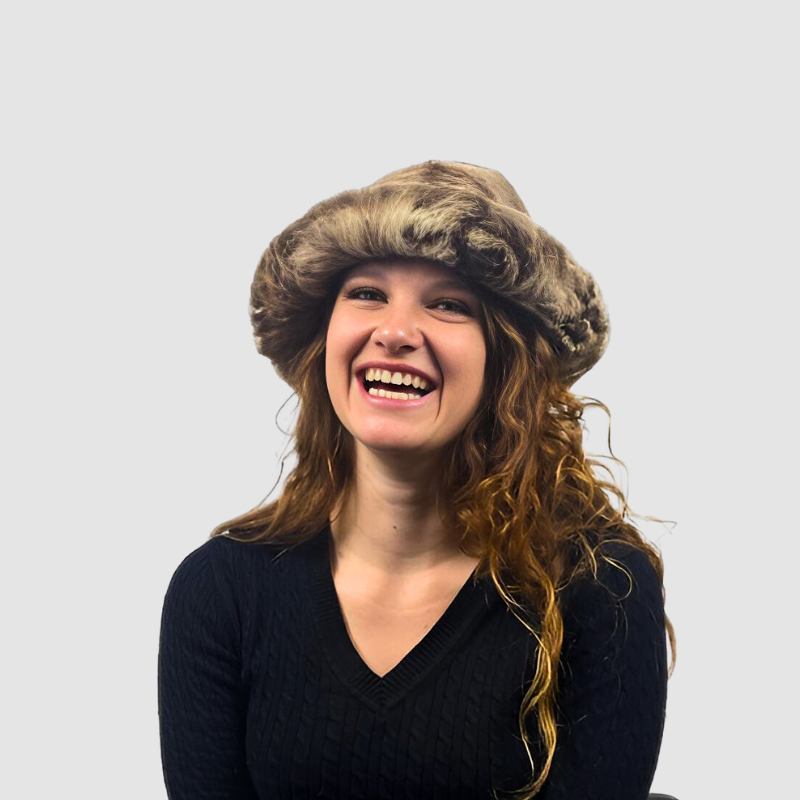 Sculptured Beige Mix Mink Bucket Hat