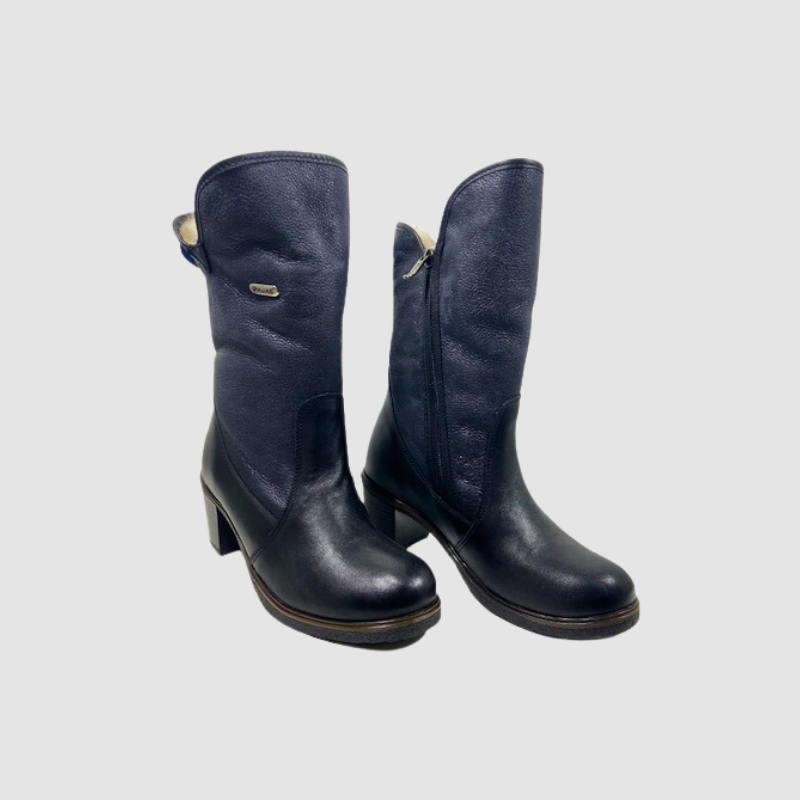 Women's Black Nappa Shearling Boots