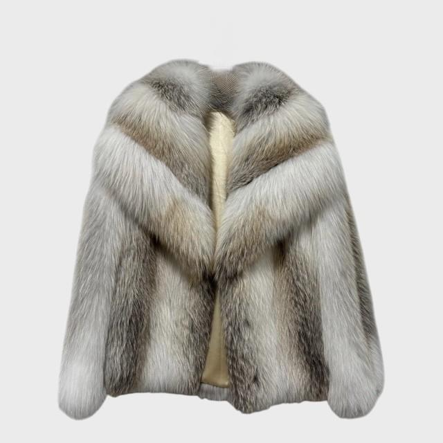 Natural Shadow Fawn Fox Jacket