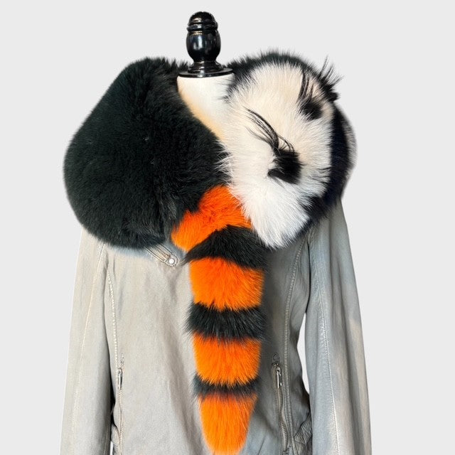 Fox Scarf Multi Color