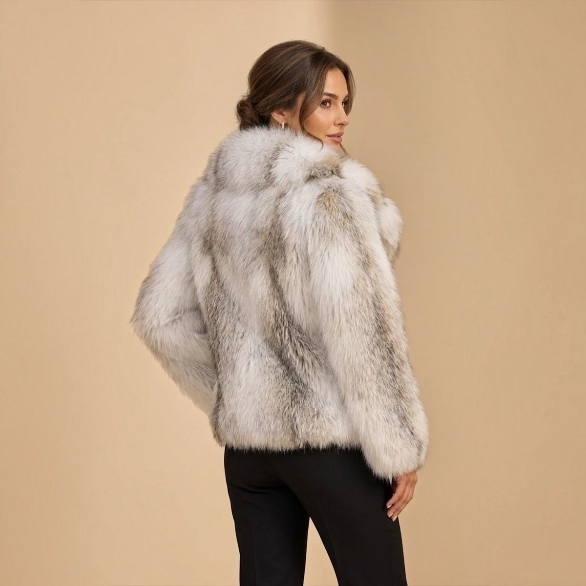 Natural Shadow Fawn Fox Jacket