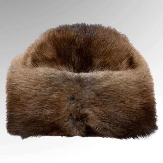 Men's Natural Muskrat Hat
