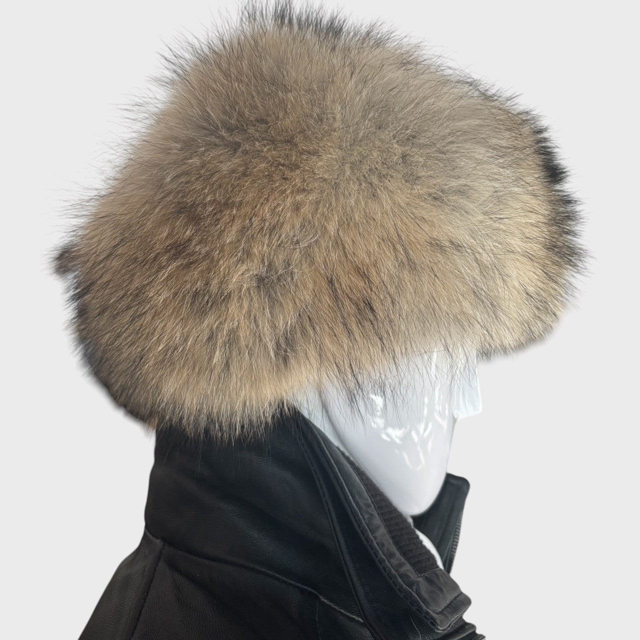 Natural Coyote Aviator Hat