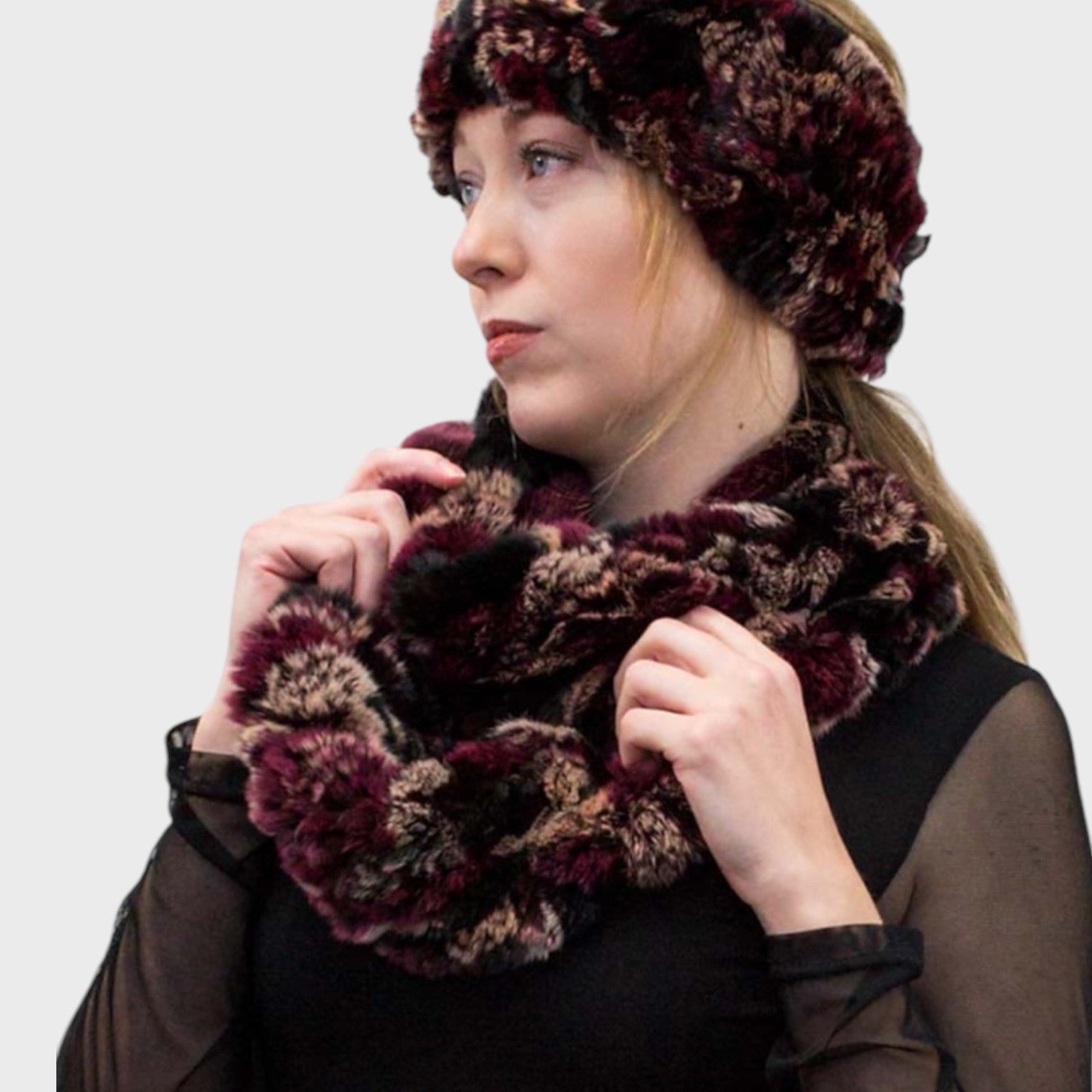 Rex Knit Infinity Scarf