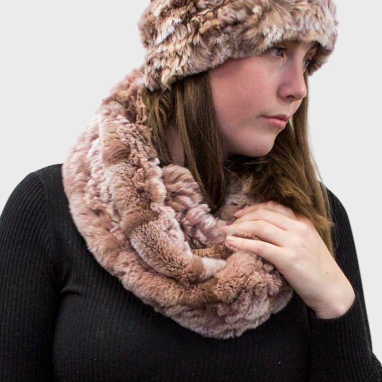 Rex Knit Infinity Scarf
