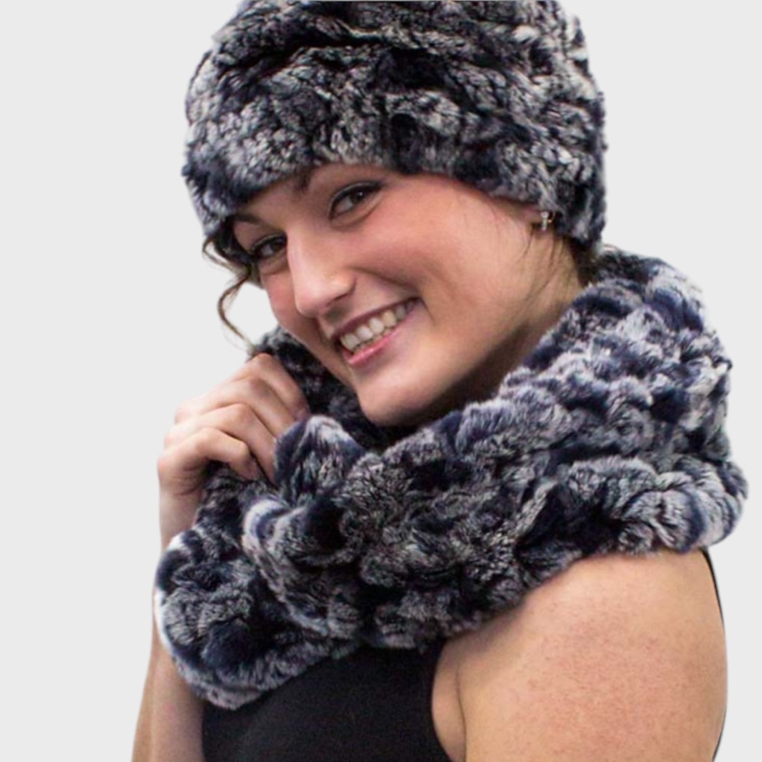 Rex Knit Infinity Scarf
