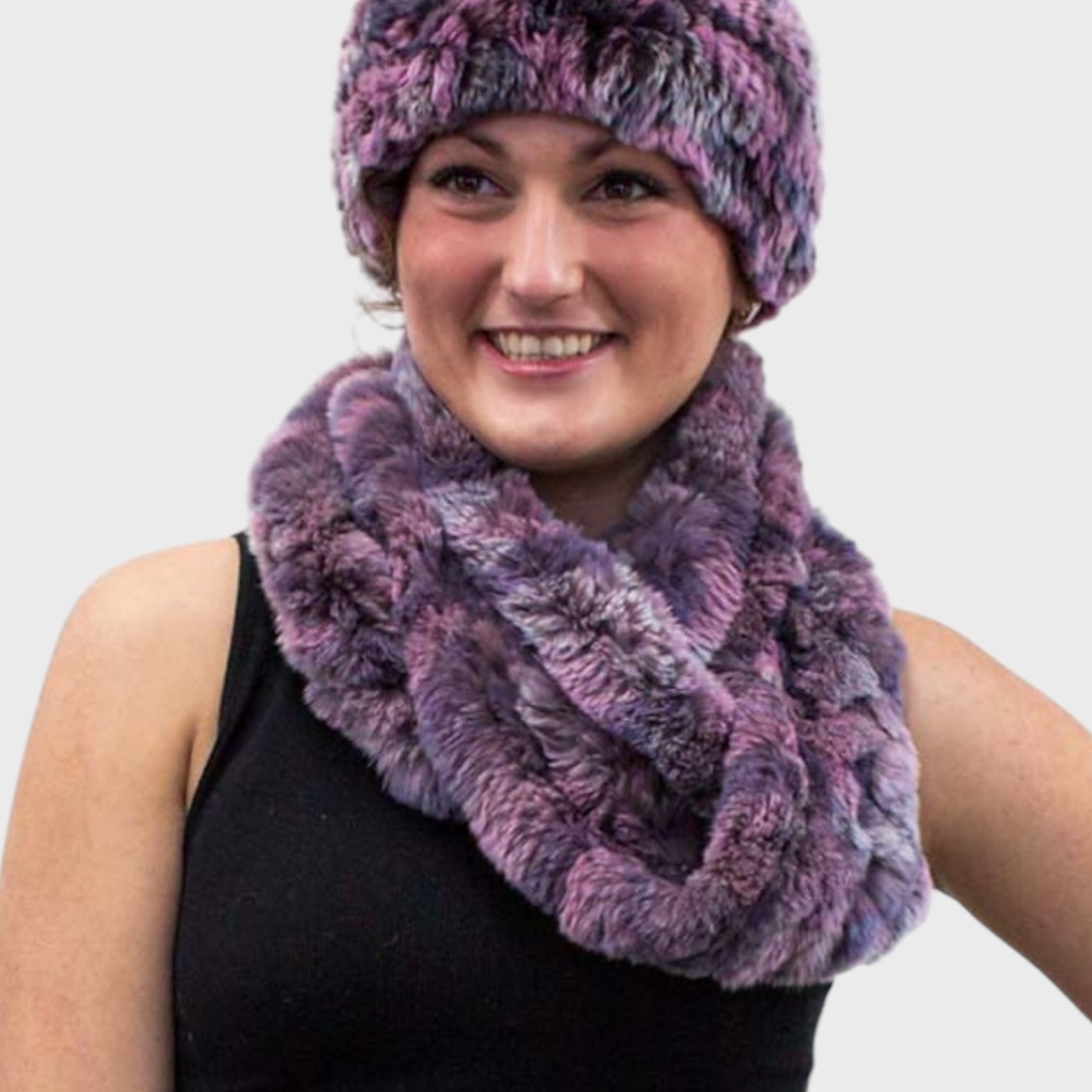Rex Knit Infinity Scarf