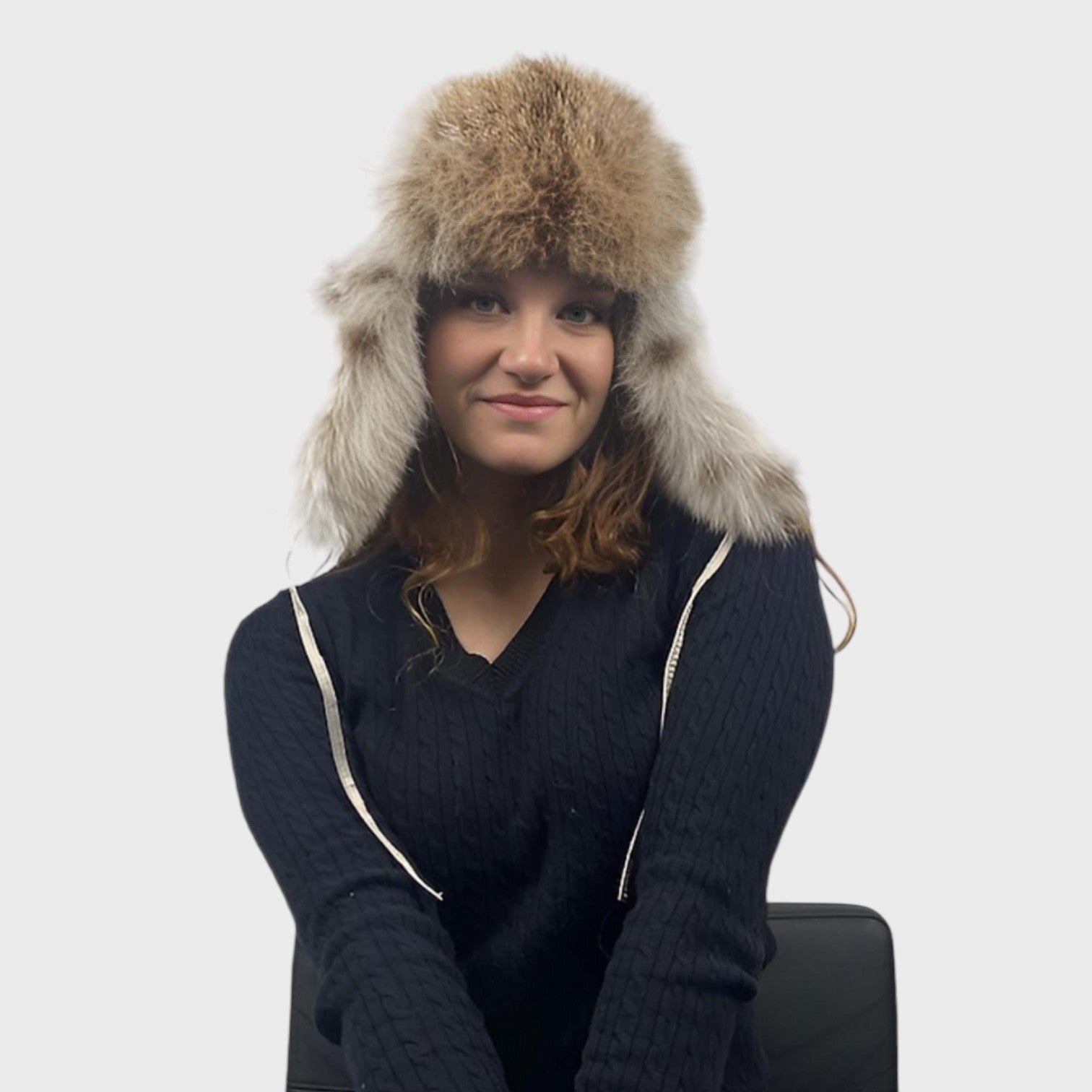 Canadian Lynx Aviator Hat