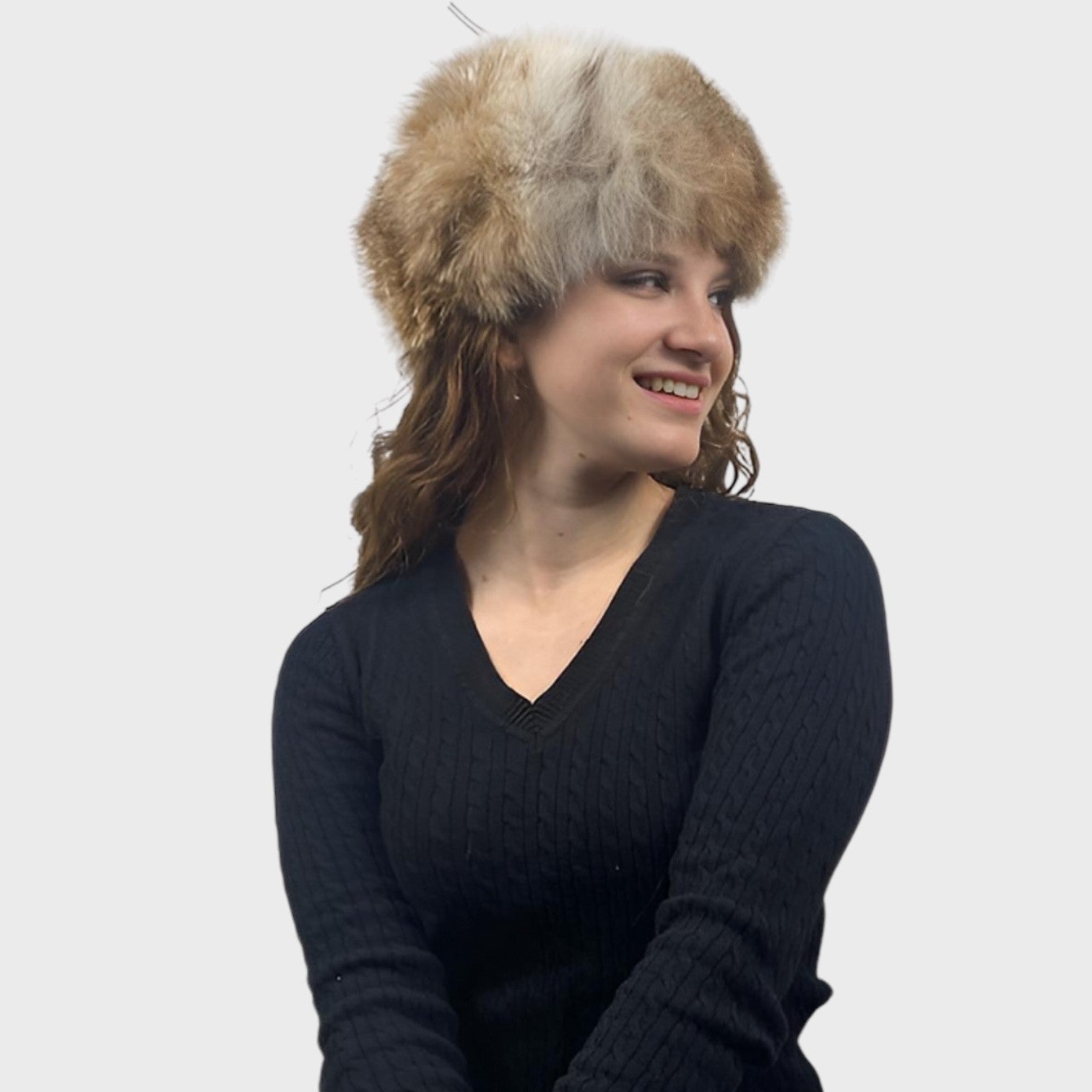 Canadian Lynx Aviator Hat