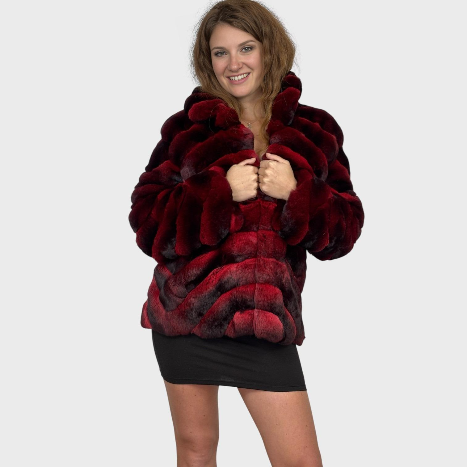 Volcano Dyed Chinchilla Jacket
