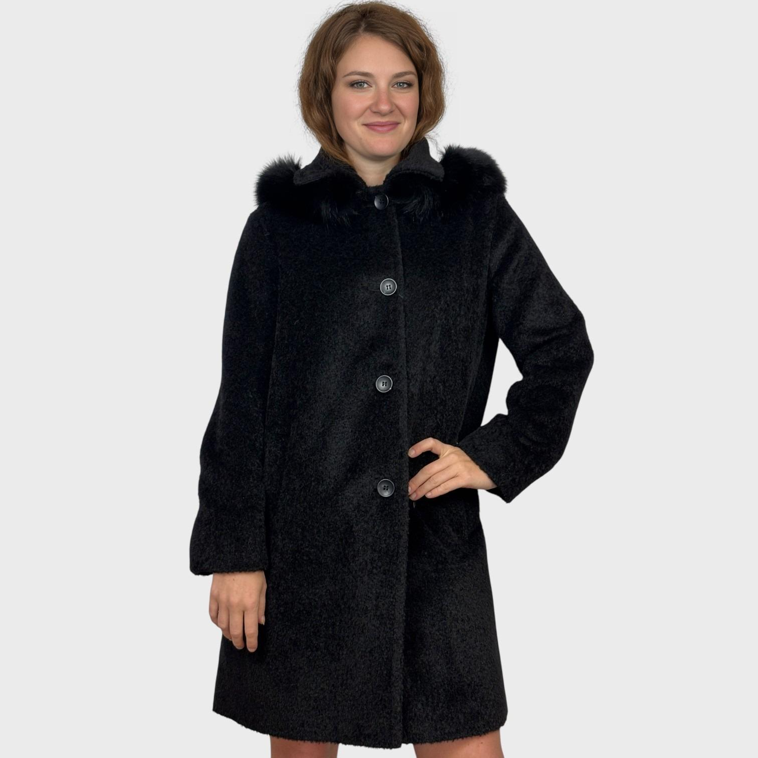 Alpaca Wool Parka - Detachable Hood - Fox trim