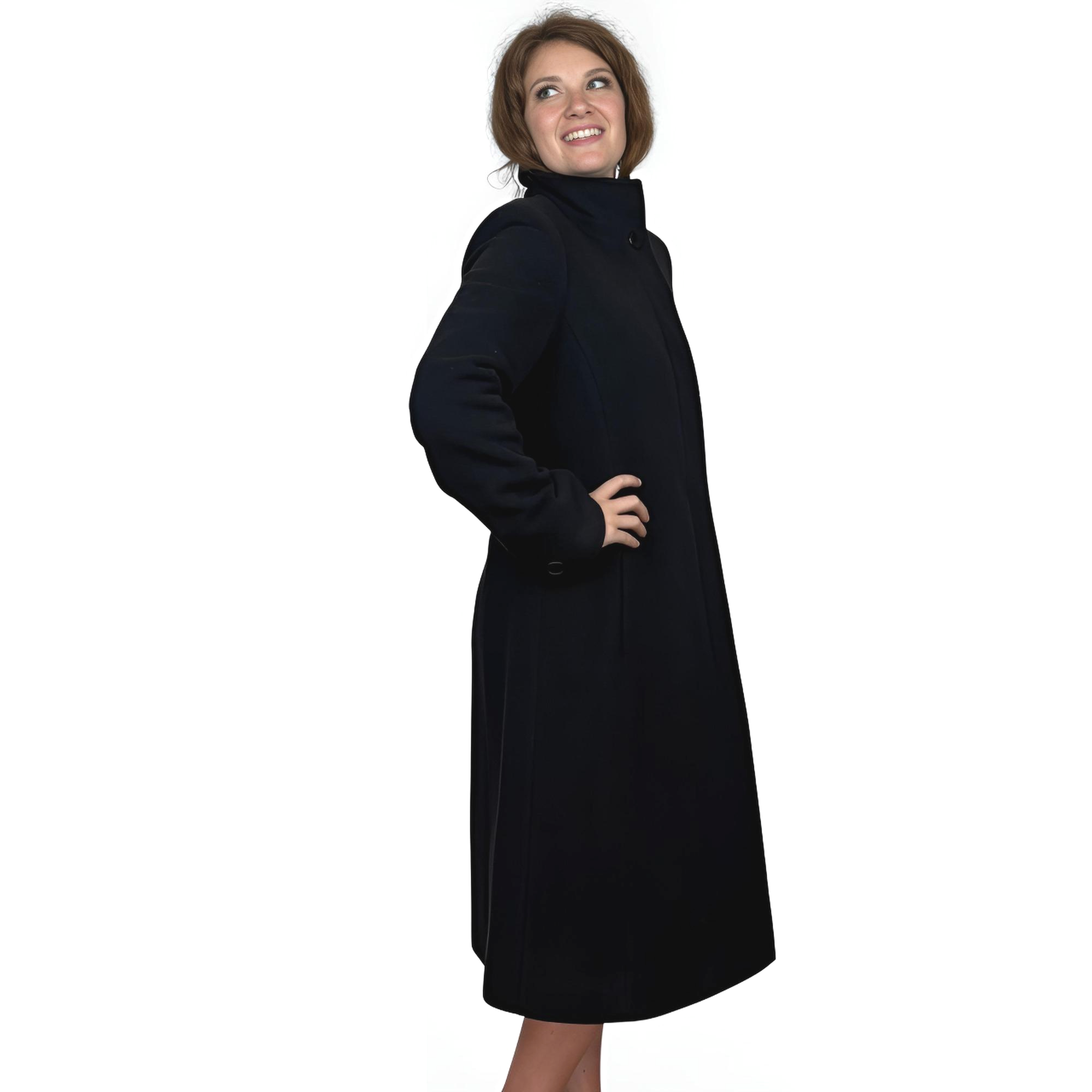 Cashmere and Wool Blend Coat
