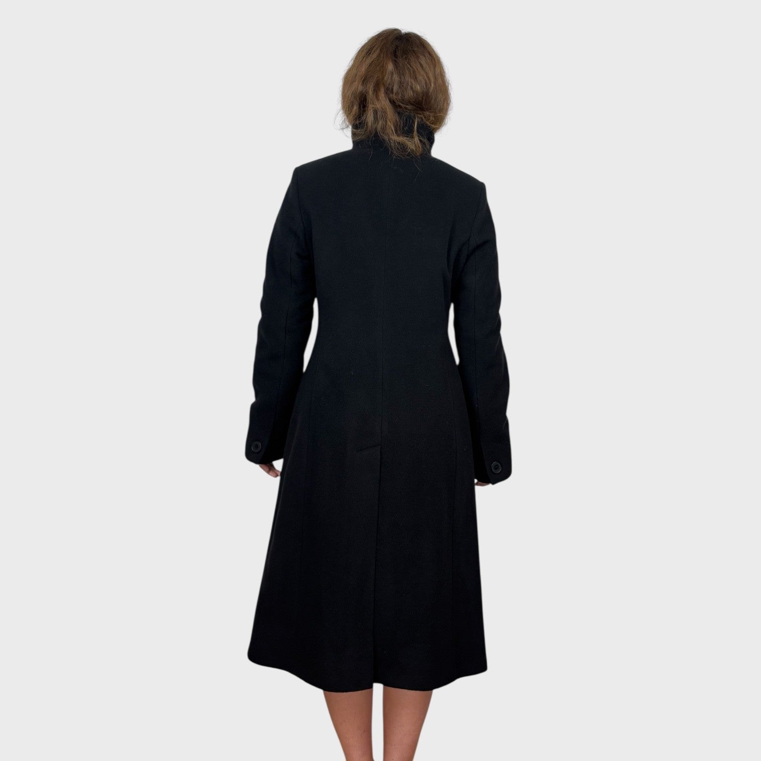 Cashmere and Wool Blend Coat