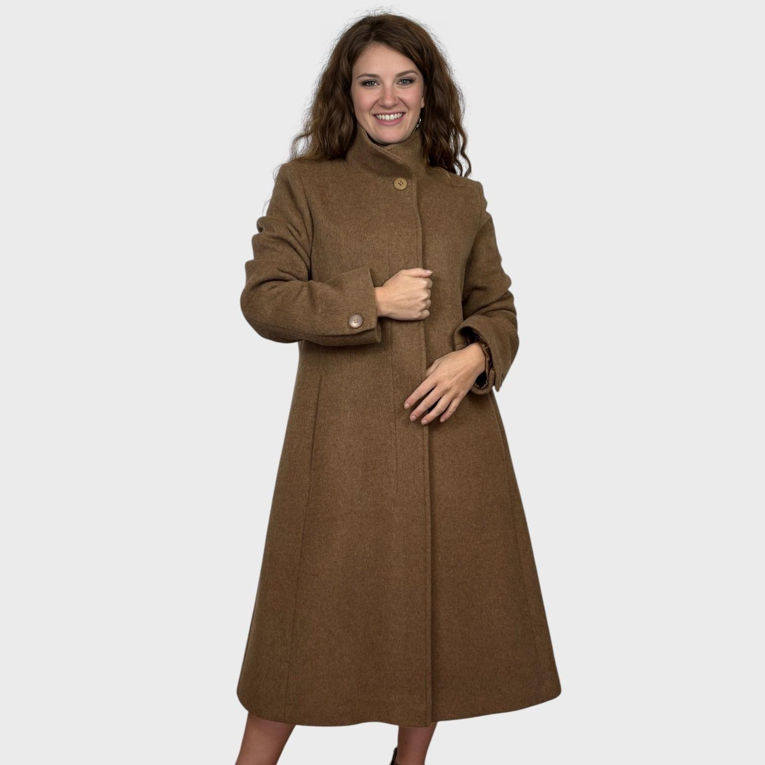 Cashmere and Wool Blend Coat