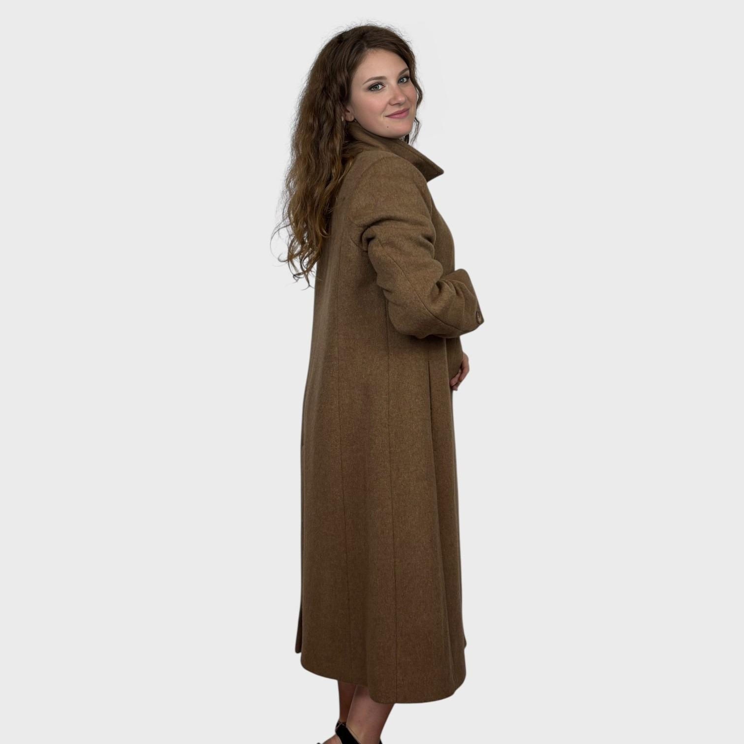 Cashmere and Wool Blend Coat