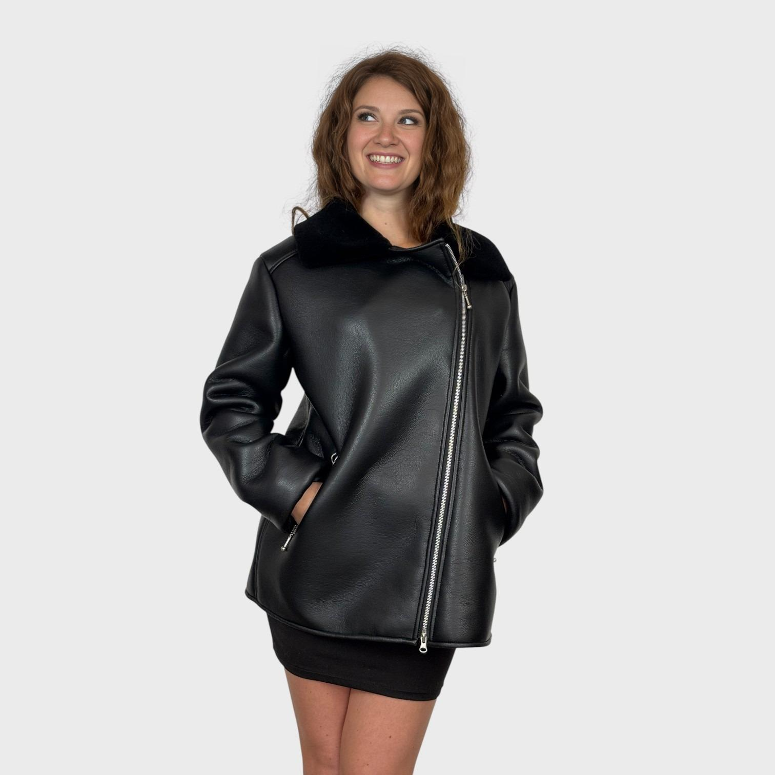 Black Shearling Jacket