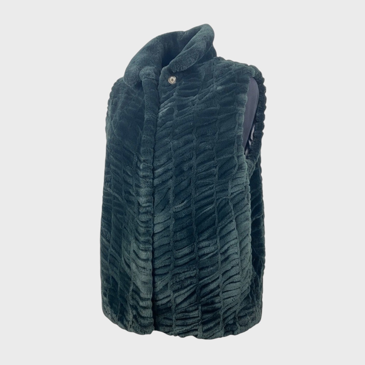 Sheared Beaver Vest - Reversible to Leather