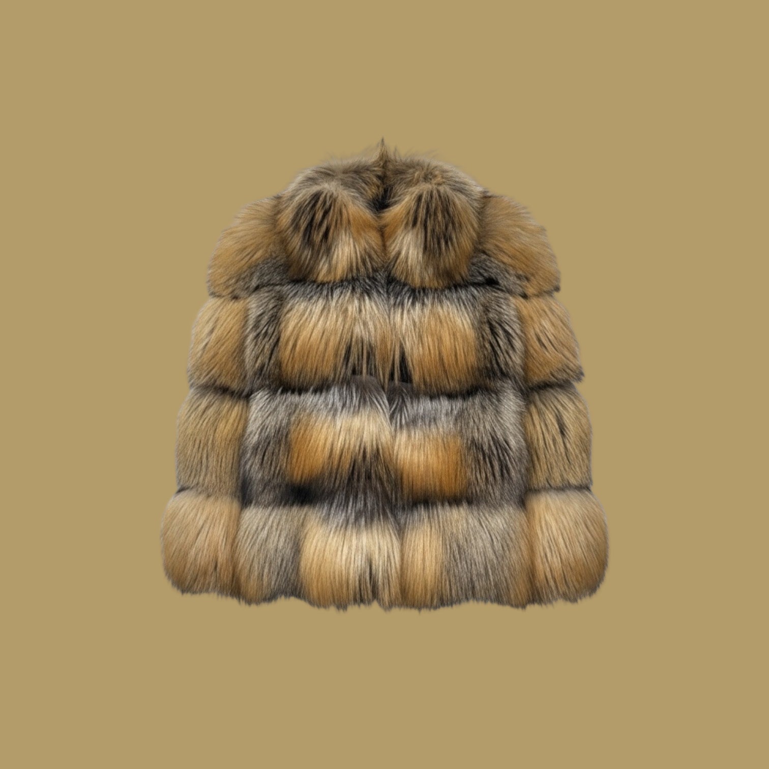 Golden Cross Horizontal Fox Jacket