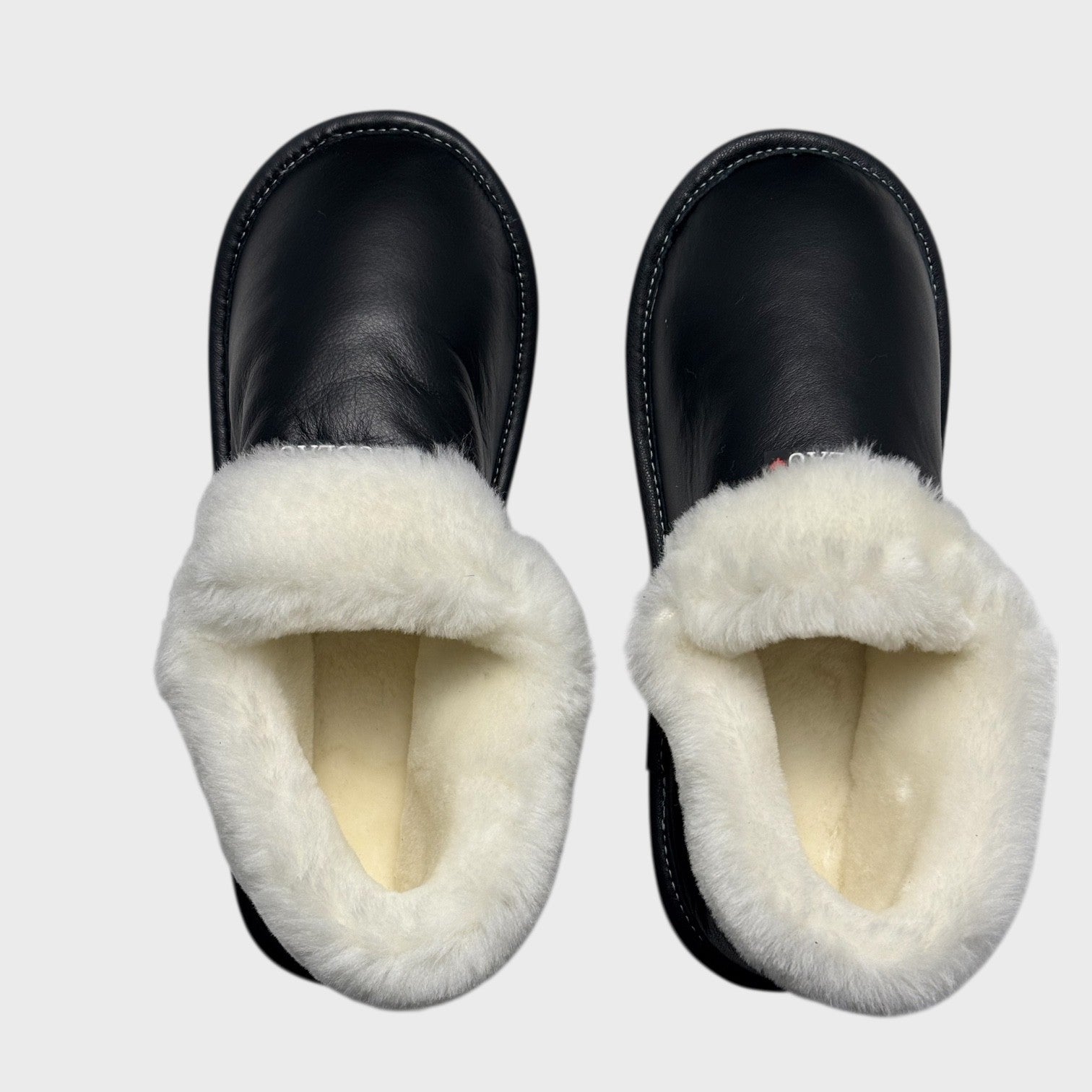 Women's Shearling Slippers with Wool Lining