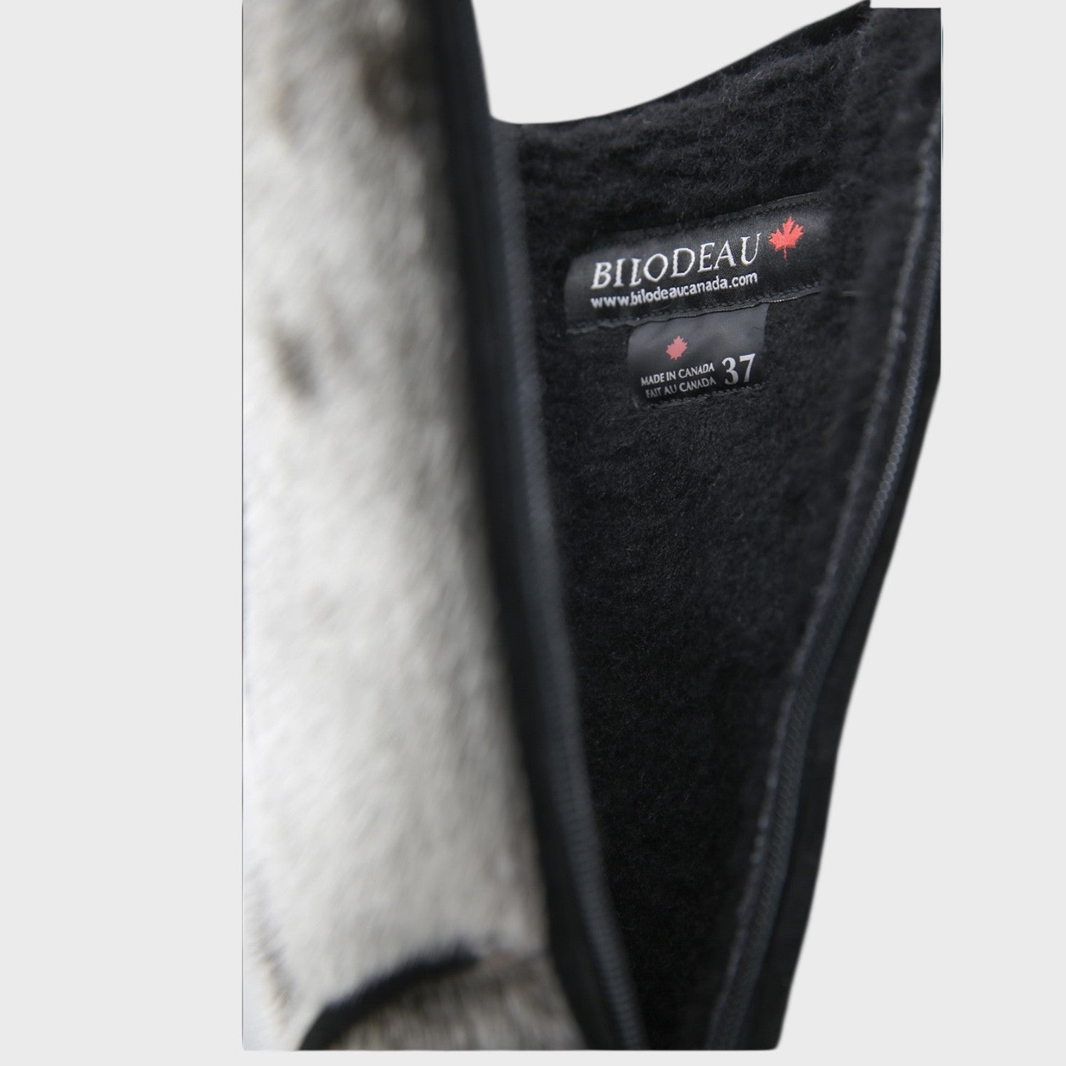 Women's Natural Seal Fur Boots - Traction Sole